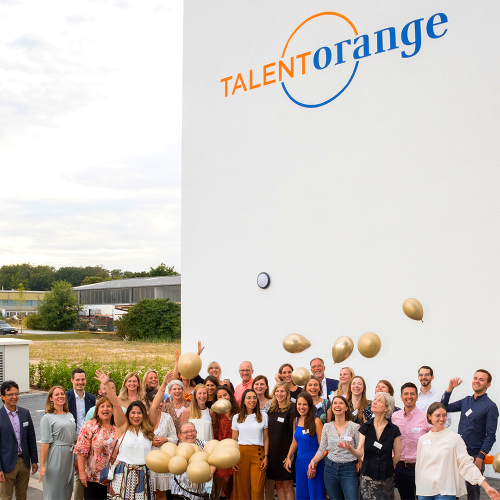 Teamfoto TalentOrange